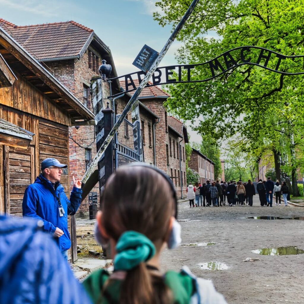 cancello di auschwitz