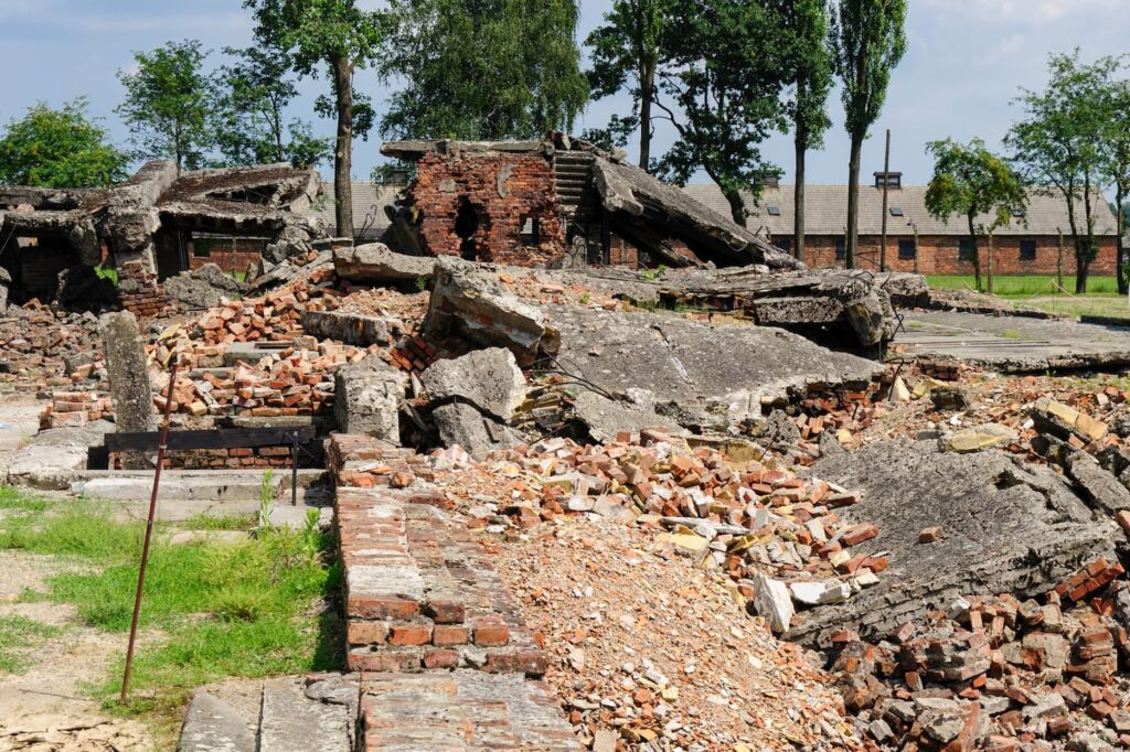 crematorium di auschwitz